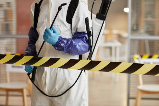 Professional Crime Scene Cleanup technician working in Van Dyne, WI